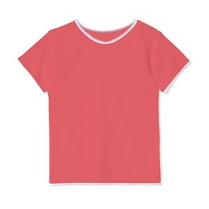 Pretties Venice coral og baby tee in size large